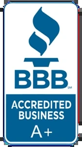 BBB accredited business, A plus rating
